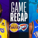 lakers vs okc thunder match player stats