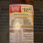 texas roadhouse menu with prices early dine