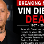 Is Vin Diesel Dead