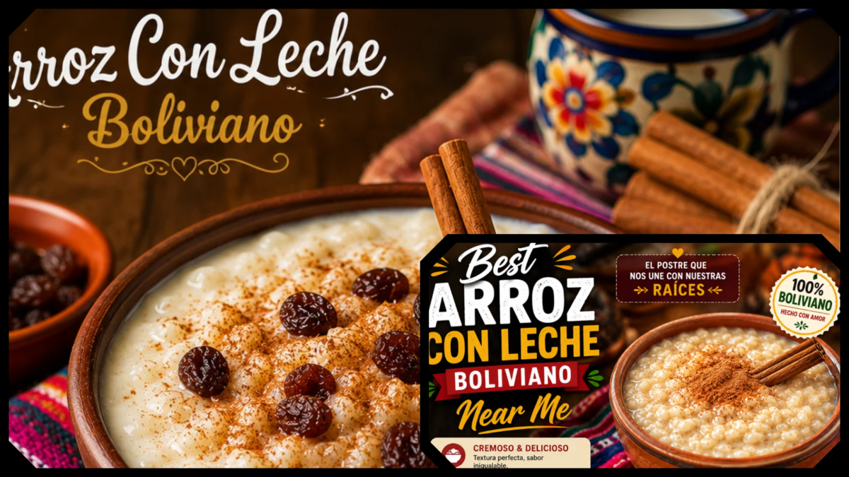 Best Arroz Con Leche Boliviano Near Me