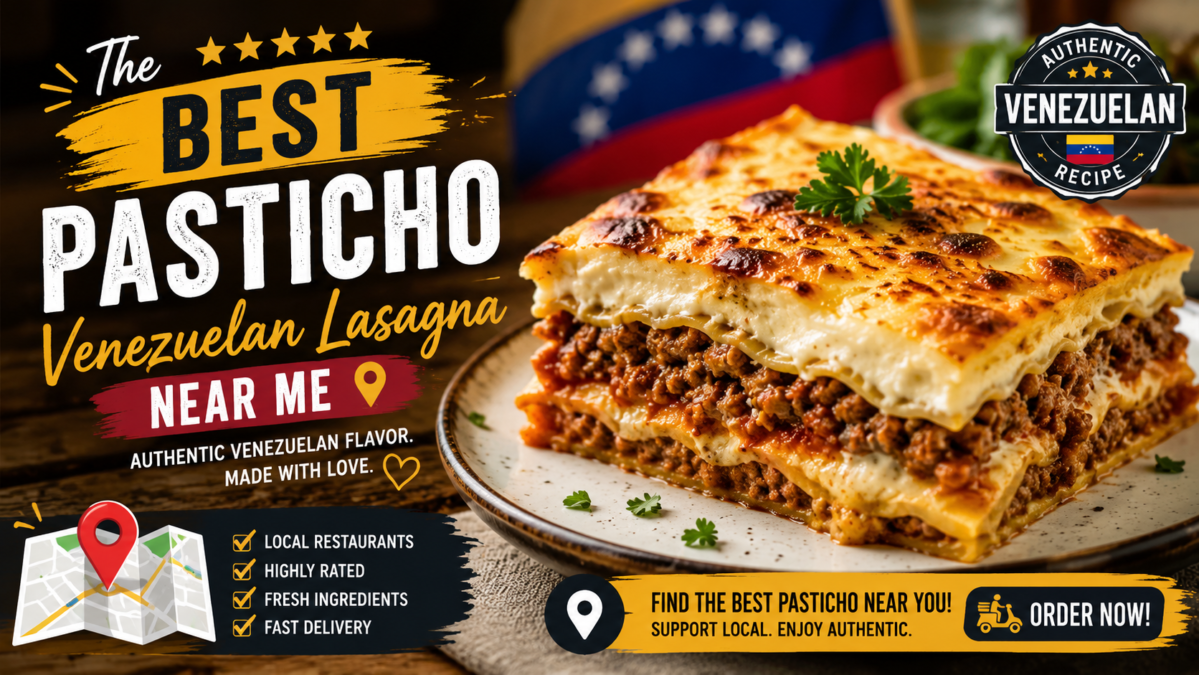 Best Pasticho Venezuelan Lasagna Near Me