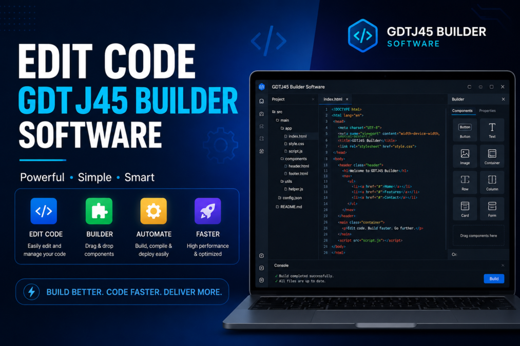 edit code gdtj45 builder software