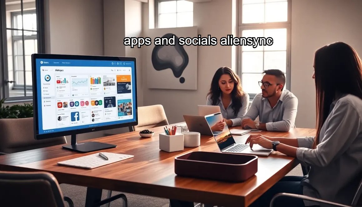 Apps and Socials AlienSync