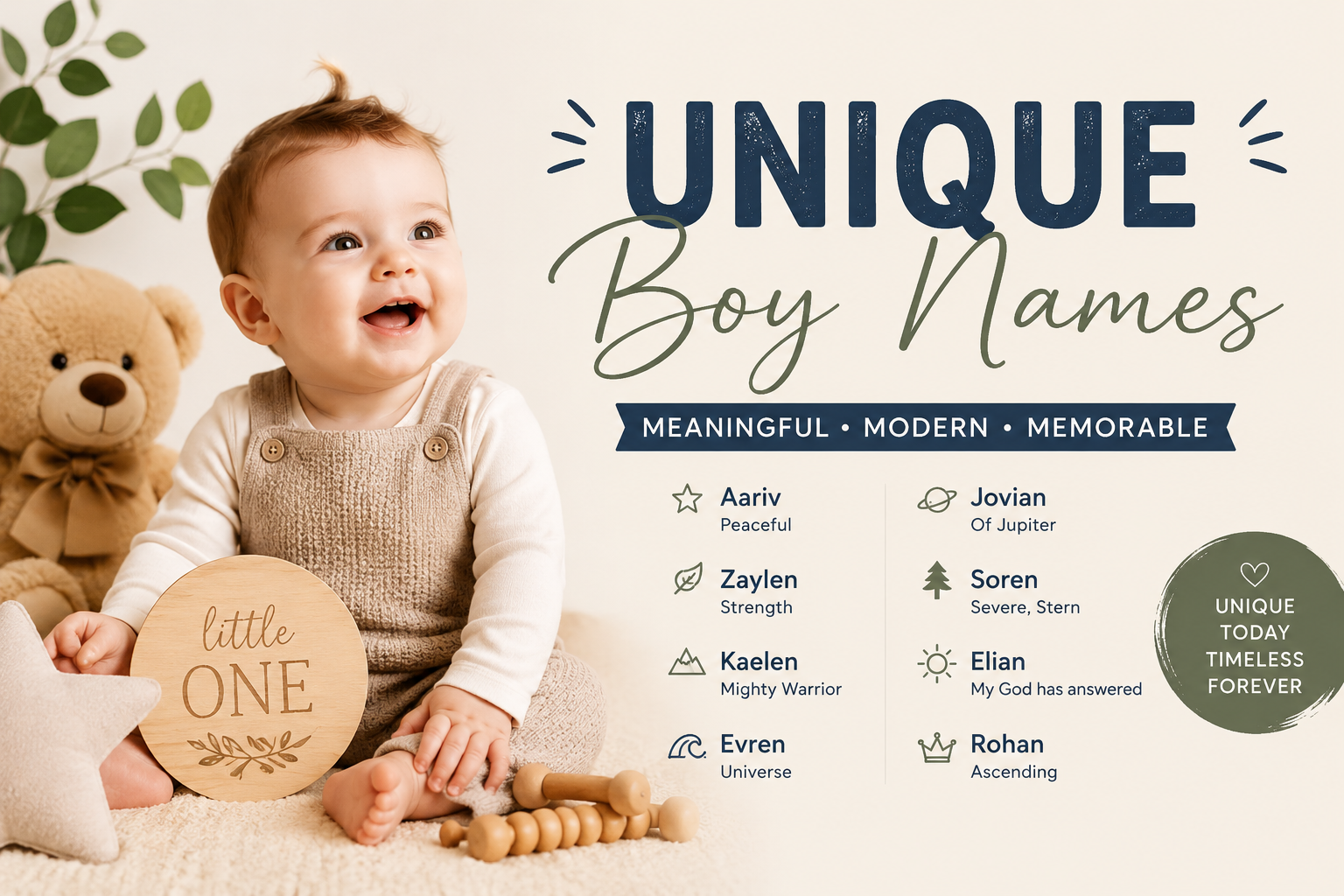 unique boy names