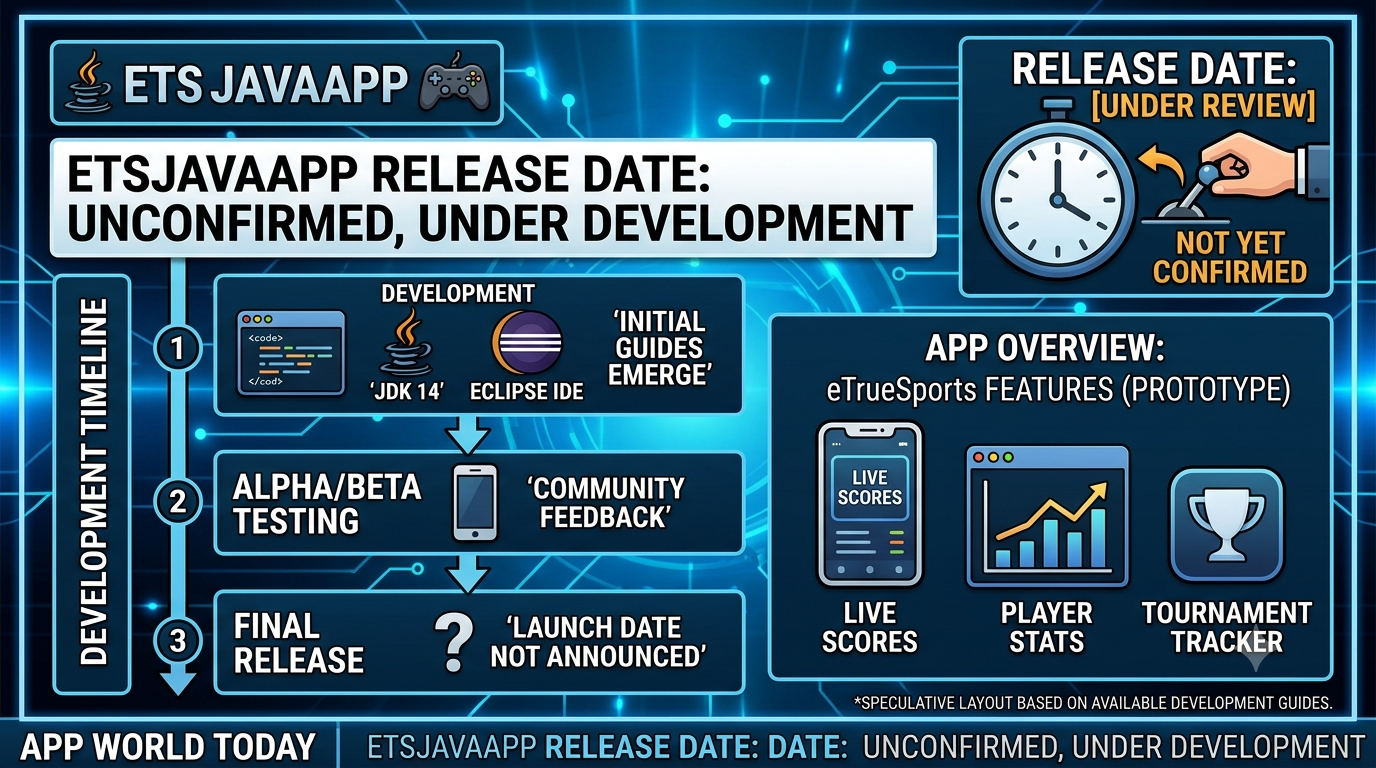 Etsjavaapp release date